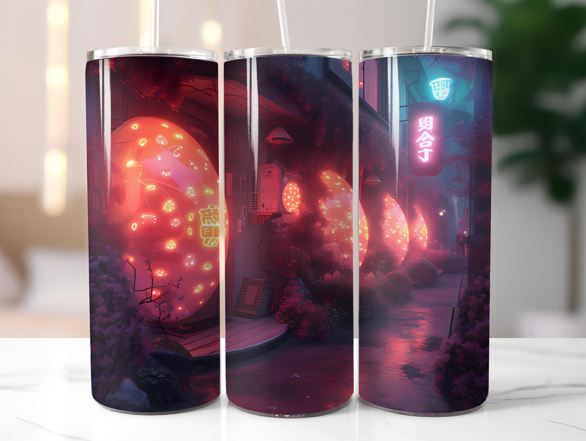 Cyberpunk Easter 6 Tumbler Wrap - CraftNest