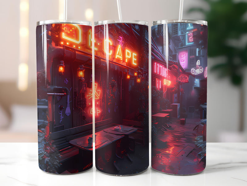 Cyberpunk Easter 2 Tumbler Wrap - CraftNest