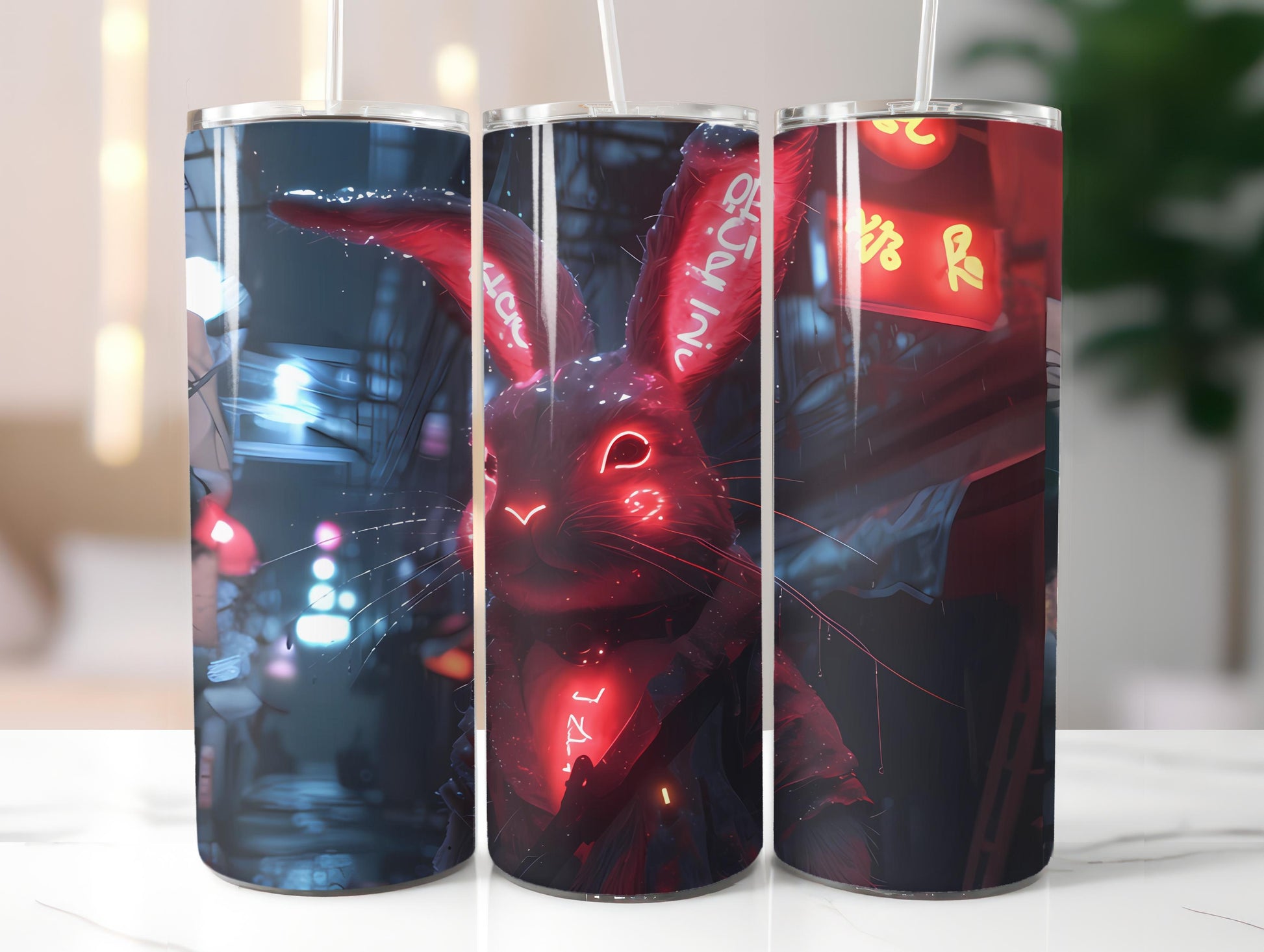 Cyberpunk Easter 1 Tumbler Wrap - CraftNest