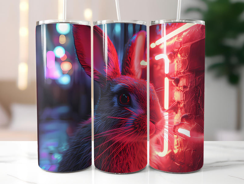 Cyberpunk Easter 3 Tumbler Wrap - CraftNest