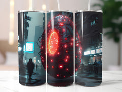 Cyberpunk Easter 3 Tumbler Wrap - CraftNest