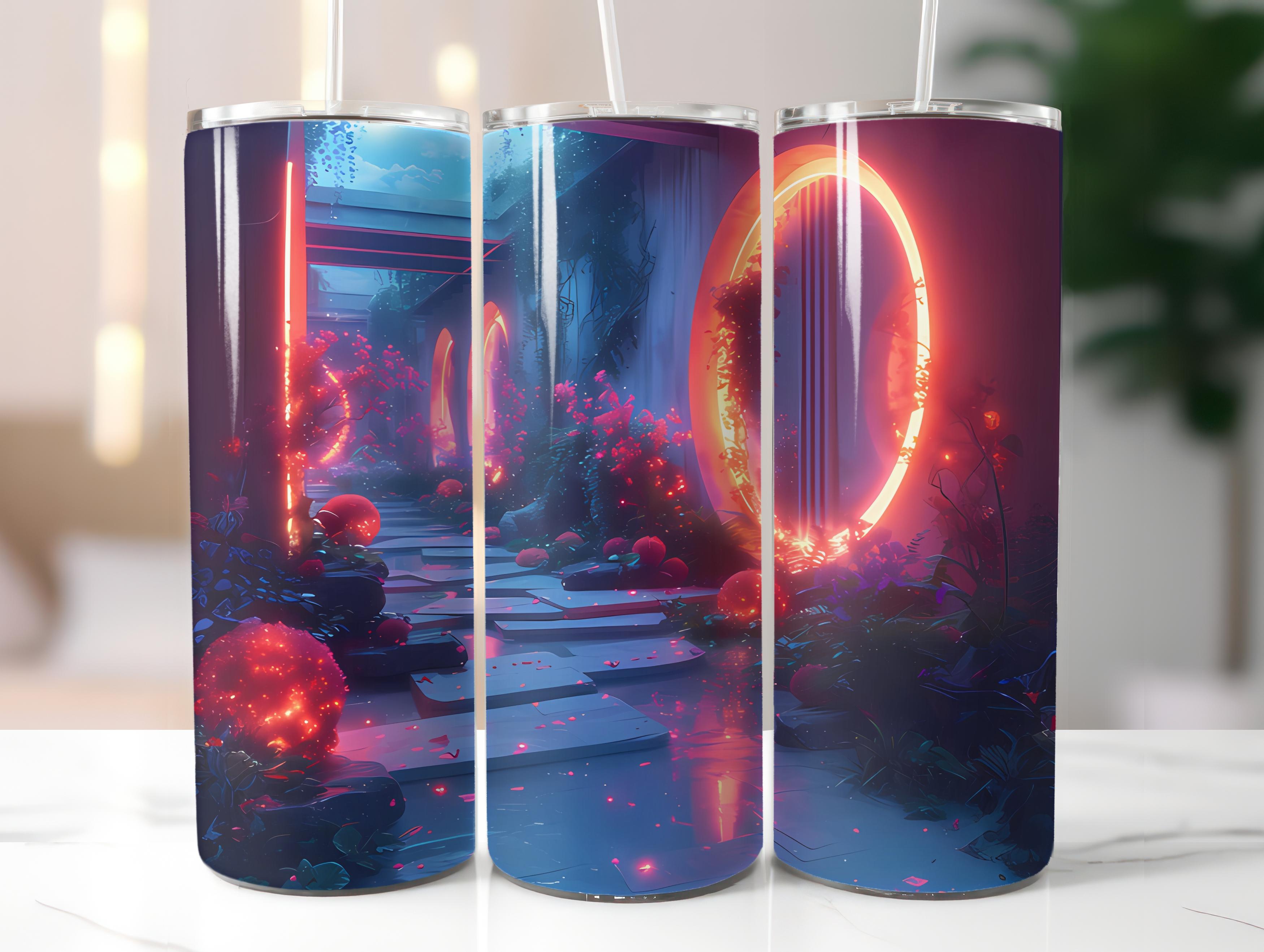 Cyberpunk Easter 4 Tumbler Wrap - CraftNest