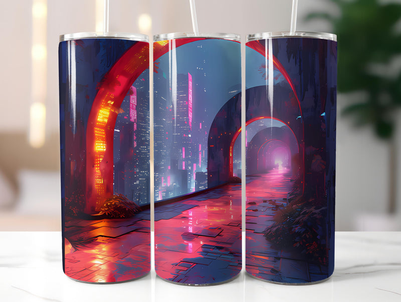 Cyberpunk Easter 2 Tumbler Wrap - CraftNest