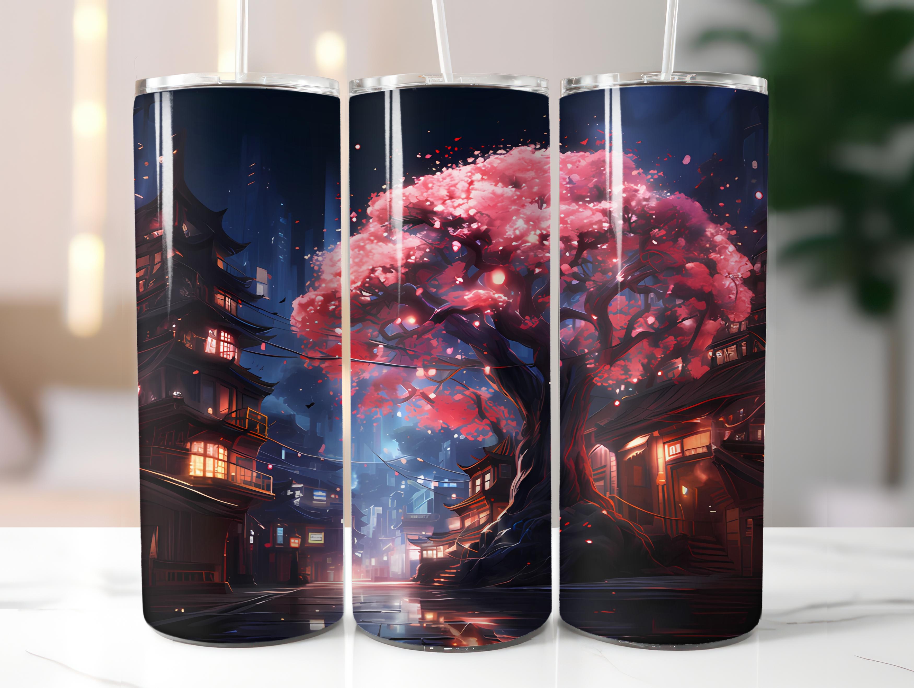 Cyberpunk Spring 4 Tumbler Wrap - CraftNest