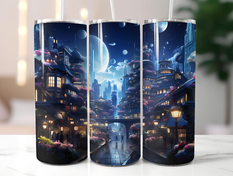 Cyberpunk Spring 2 Tumbler Wrap - CraftNest