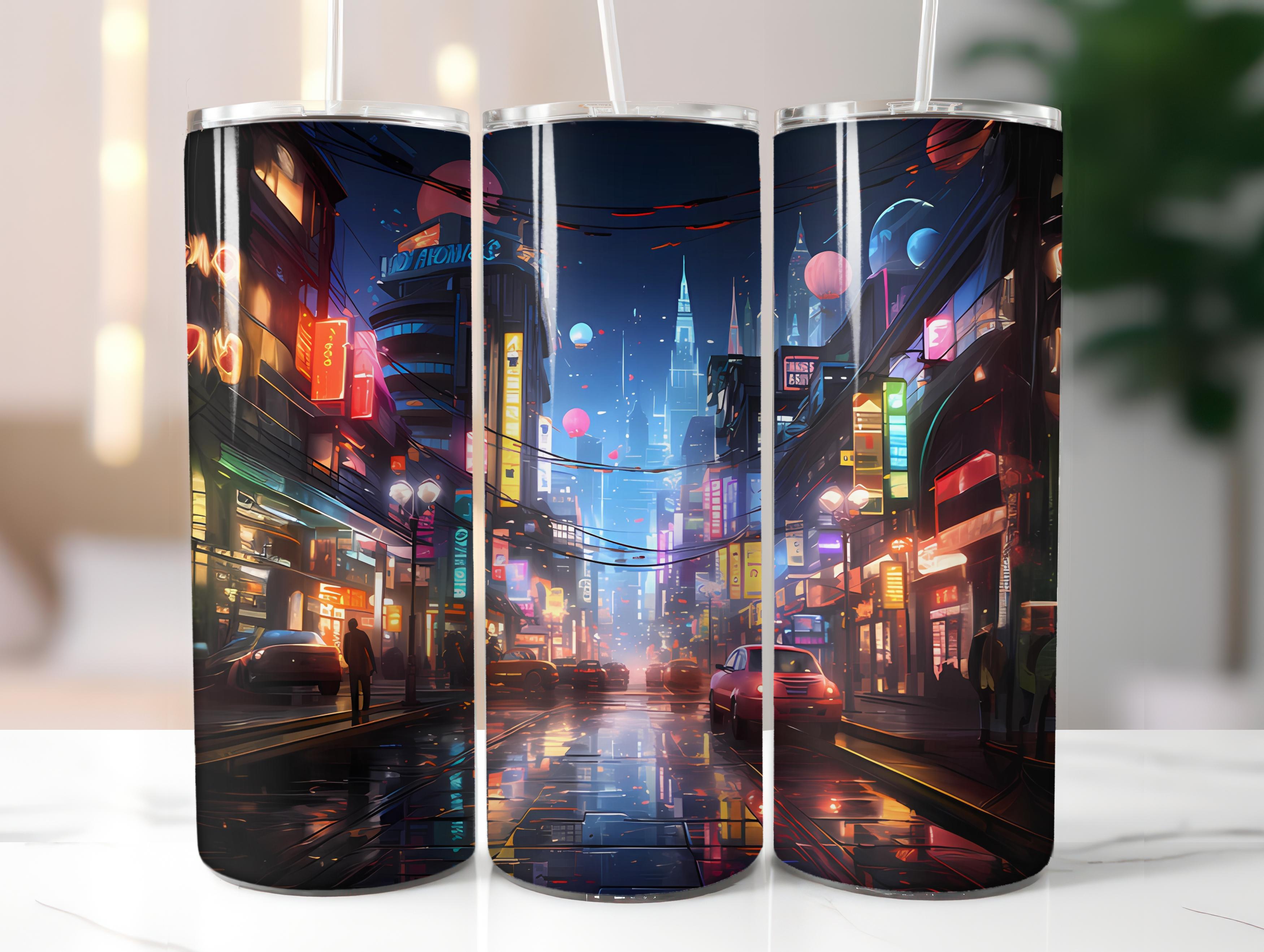 Cyberpunk Spring 4 Tumbler Wrap - CraftNest