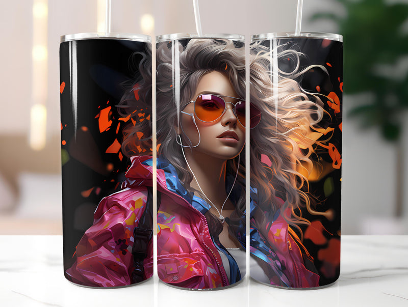 Cyberpunk Spring 4 Tumbler Wrap - CraftNest