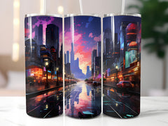 Cyberpunk Spring 3 Tumbler Wrap - CraftNest