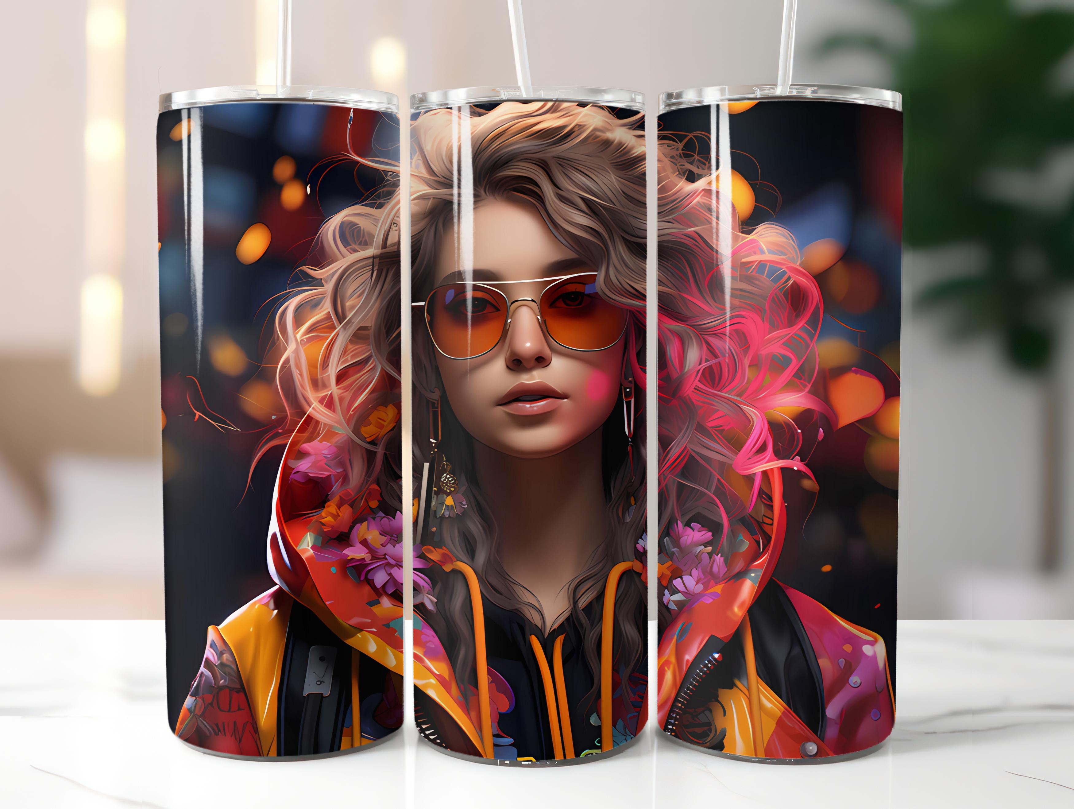 Cyberpunk Spring 4 Tumbler Wrap - CraftNest