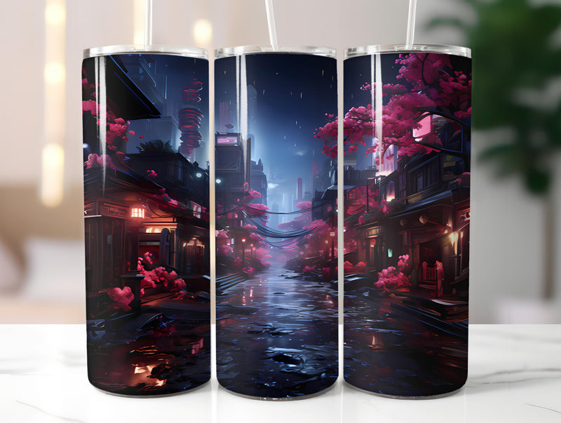 Cyberpunk Spring 2 Tumbler Wrap - CraftNest