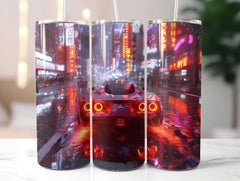 Cyberpunk Summer 1 Tumbler Wrap - CraftNest - Digital Crafting and Art