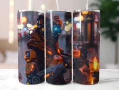 Cyberpunk Summer 2 Tumbler Wrap - CraftNest - Digital Crafting and Art