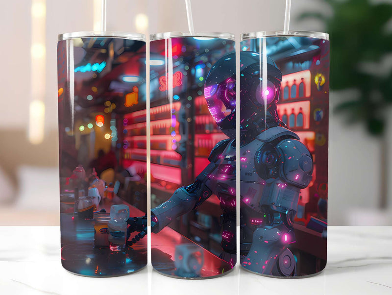 Cyberpunk Summer 1 Tumbler Wrap - CraftNest - Digital Crafting and Art