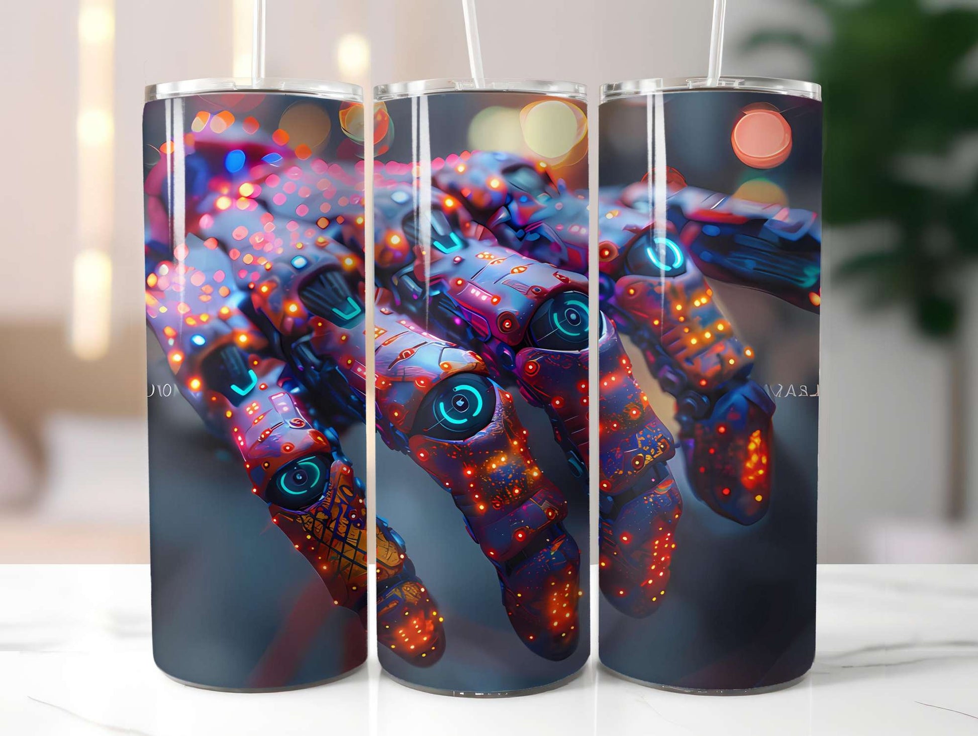 Cyberpunk Summer 2 Tumbler Wrap - CraftNest - Digital Crafting and Art