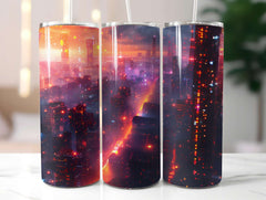 Cyberpunk Summer 1 Tumbler Wrap - CraftNest - Digital Crafting and Art