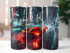 Cyberpunk Summer 5 Tumbler Wrap - CraftNest - Digital Crafting and Art