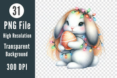 Easter Bunny Clipart Bundle 20 - CraftNest - Digital Crafting and Art