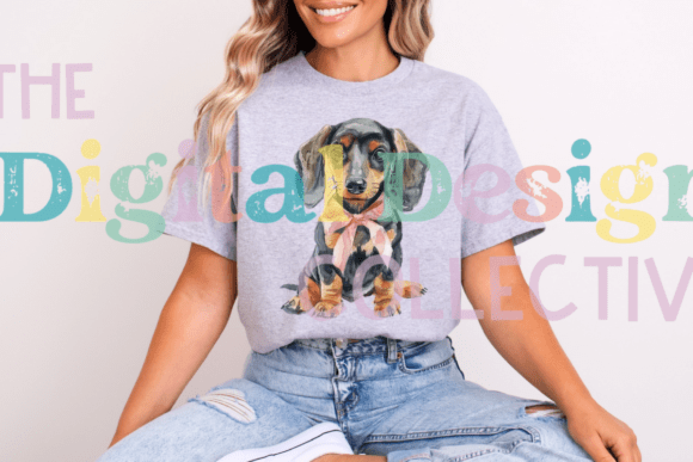 Dachshund Coquette Bow Design