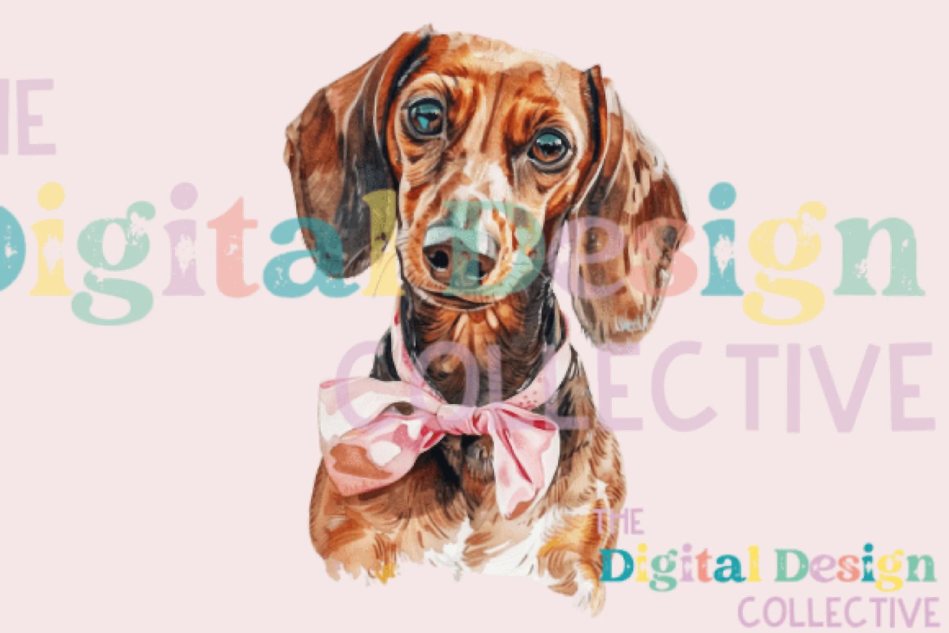 Dachshund Coquette Bow Dog Accessory Clipart Bundle - CraftNest - Digital Crafting and Art