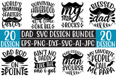 Dad SVG Bundle - CraftNest - Digital Crafting and Art