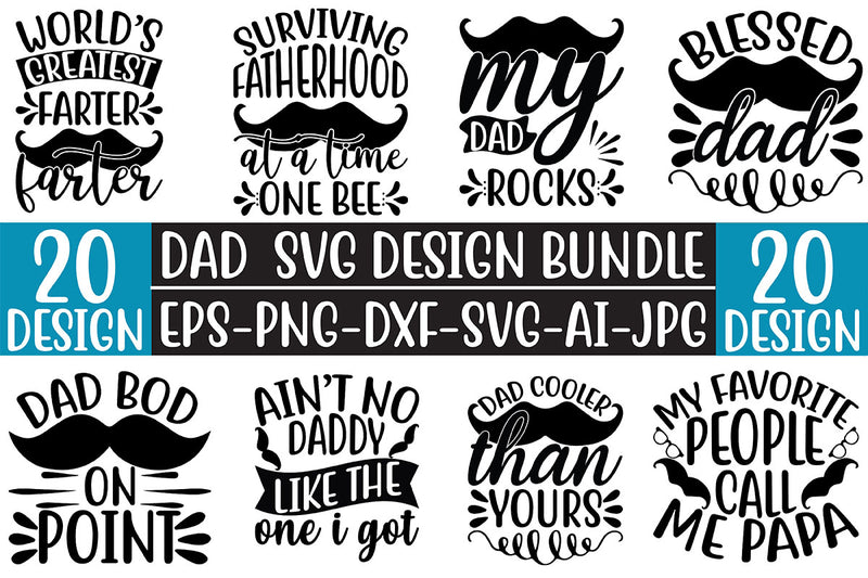 Dad SVG Bundle - CraftNest - Digital Crafting and Art