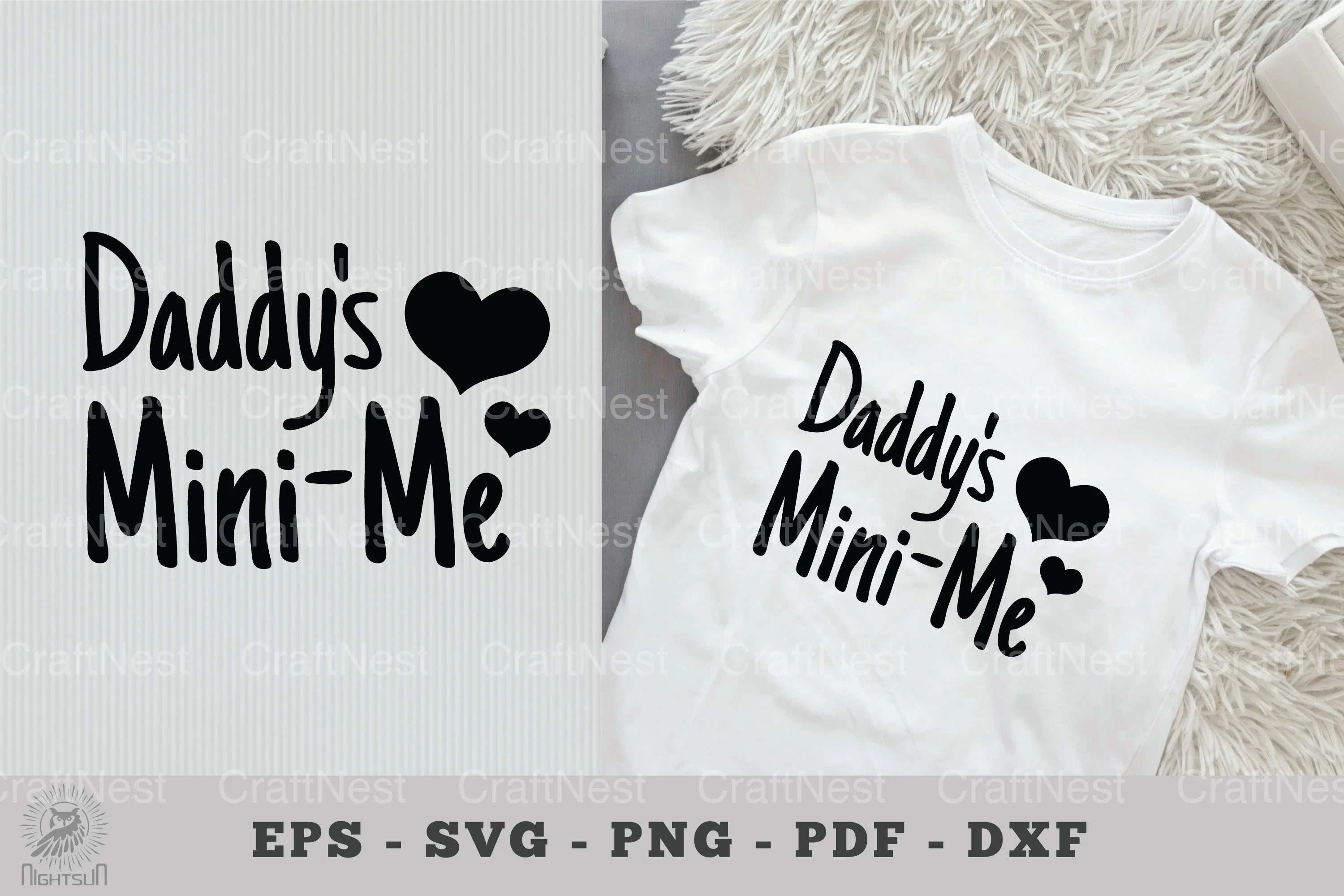 Daddy's Mini-Me Baby Quotes Clipart Bundle - CraftNest - Digital Crafting and Art