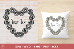 Daisy Flowers Monogram SVG Bundle - CraftNest - Digital Crafting and Art
