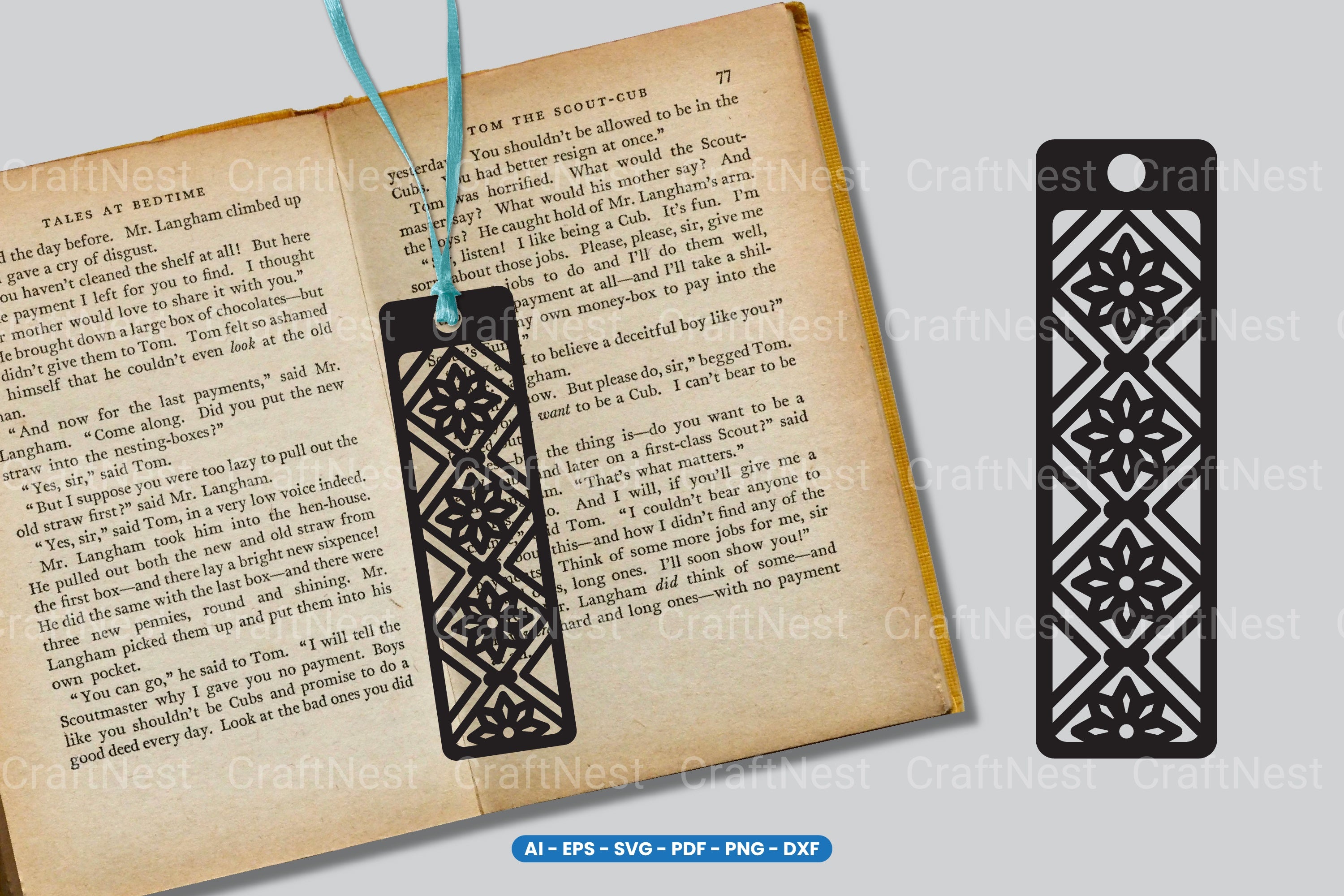 Decorative Papercut SVG Clipart Bundle