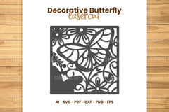 Decorative Butterfly Lasercut SVG Bundle - CraftNest - Digital Crafting and Art