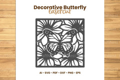 Decorative Butterfly Lasercut SVG Bundle - CraftNest - Digital Crafting and Art