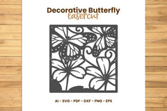 Decorative Butterfly Lasercut SVG Bundle - CraftNest - Digital Crafting and Art