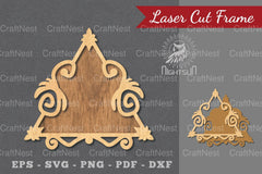 Decorative Frame Laser Cut Design Bundle - CraftNest - Digital Crafting and Art