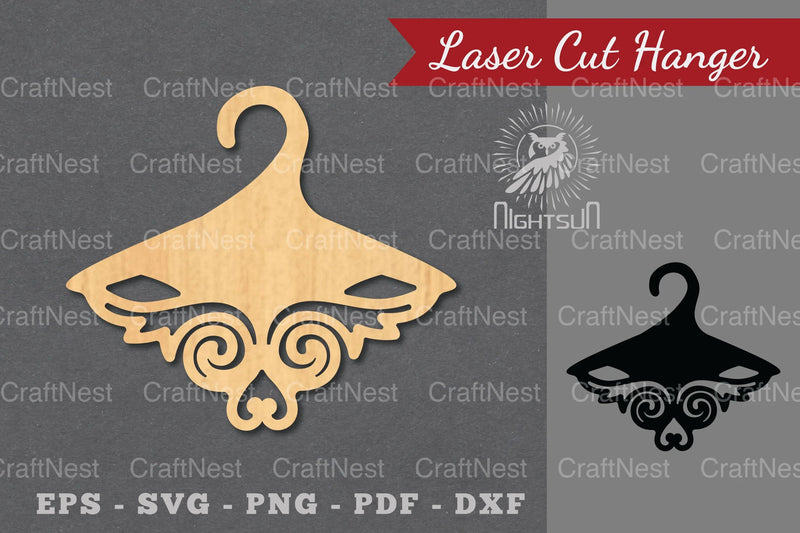 Decorative Hanger Laser Cut Clipart Bundle - CraftNest - Digital Crafting and Art