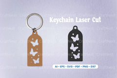 Decorative Laser Cut Keychain SVG Bundle - CraftNest - Digital Crafting and Art