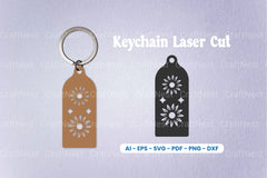 Decorative Laser Cut Keychain SVG Bundle - CraftNest - Digital Crafting and Art