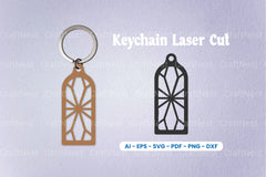 Decorative Laser Cut Keychain SVG Bundle - CraftNest - Digital Crafting and Art
