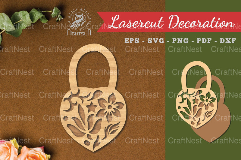 Decorative Lock Laser Cut Design Bundle - CraftNest - Digital Crafting and Art