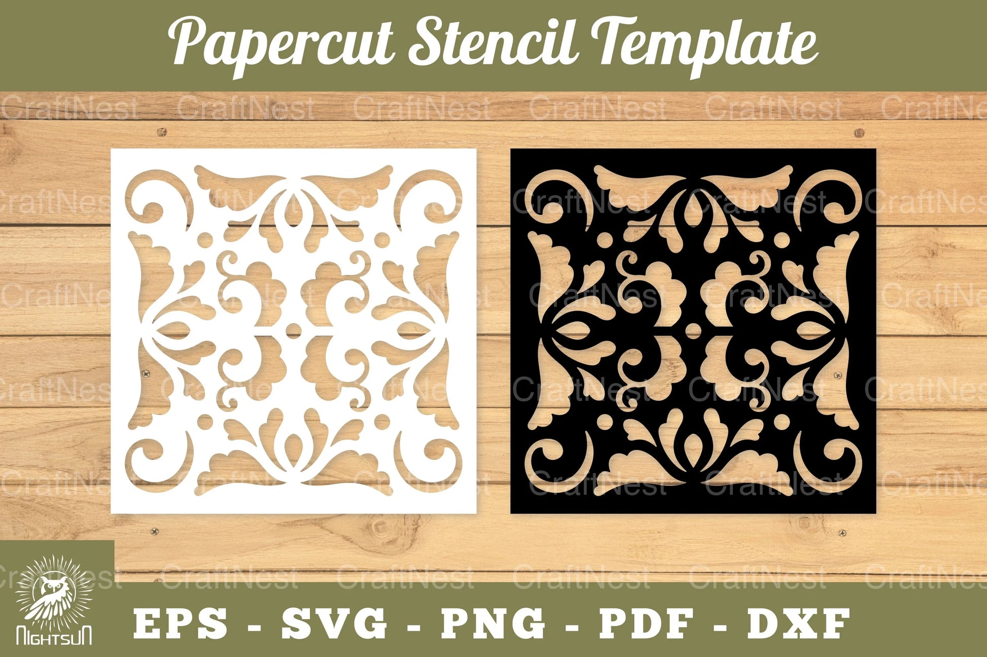 Decorative Paper Cut Stencil Clipart Bundle - CraftNest - Digital Crafting and Art