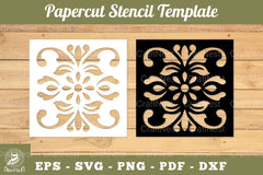 Decorative Paper Cut Stencil Clipart Bundle - CraftNest - Digital Crafting and Art