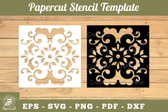 Decorative Paper Cut Stencil Clipart Bundle - CraftNest - Digital Crafting and Art