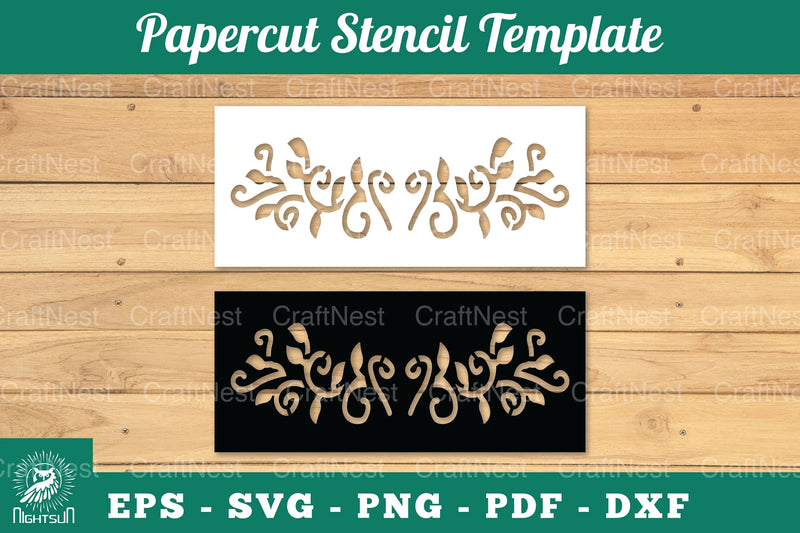 Decorative Papercut Stencil Clipart Bundle - CraftNest - Digital Crafting and Art