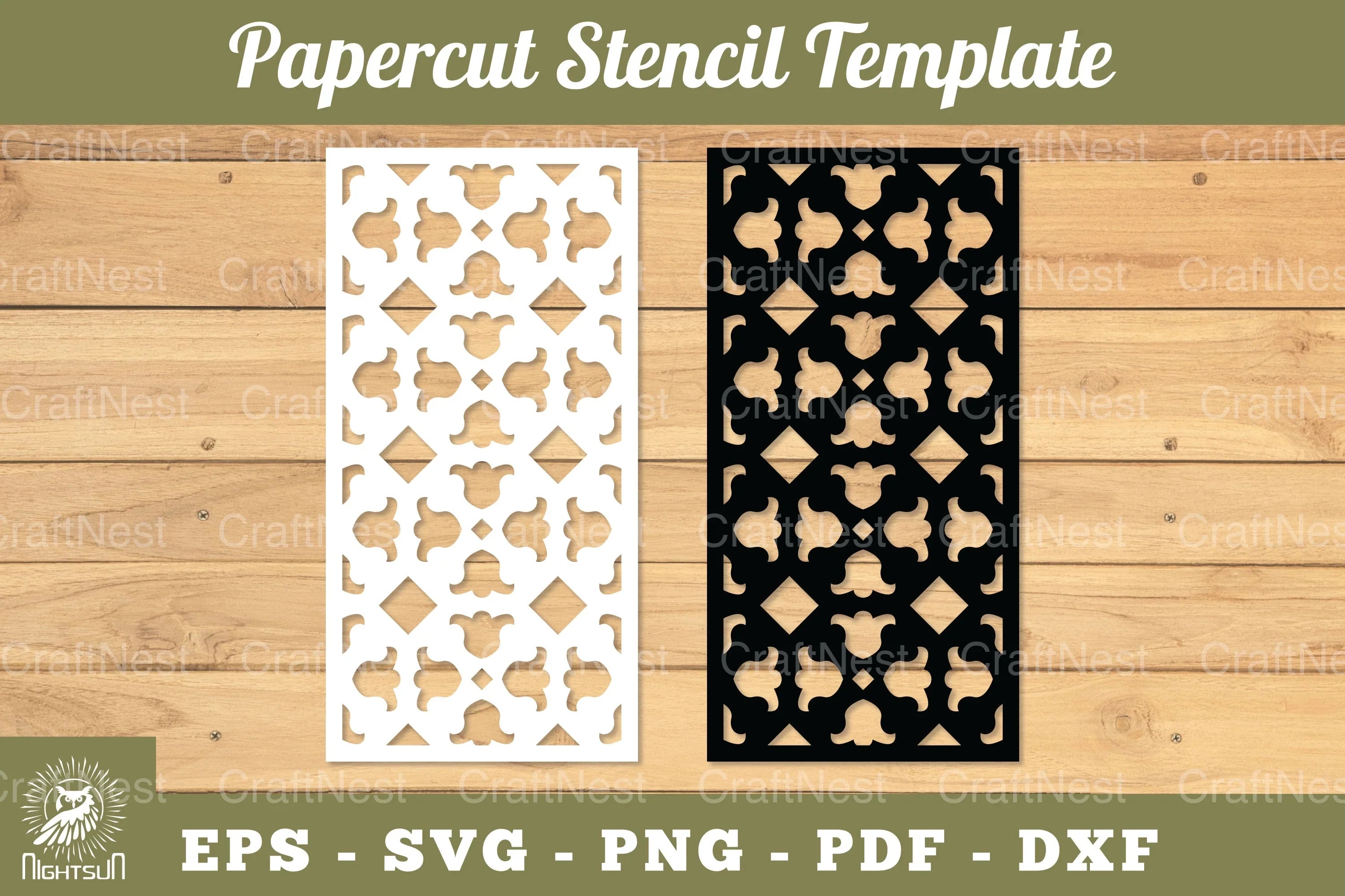 Decorative Papercut Stencil Clipart Bundle - CraftNest - Digital Crafting and Art