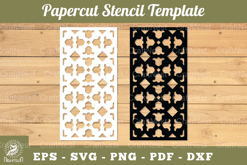 Decorative Papercut Stencil Clipart Bundle - CraftNest - Digital Crafting and Art