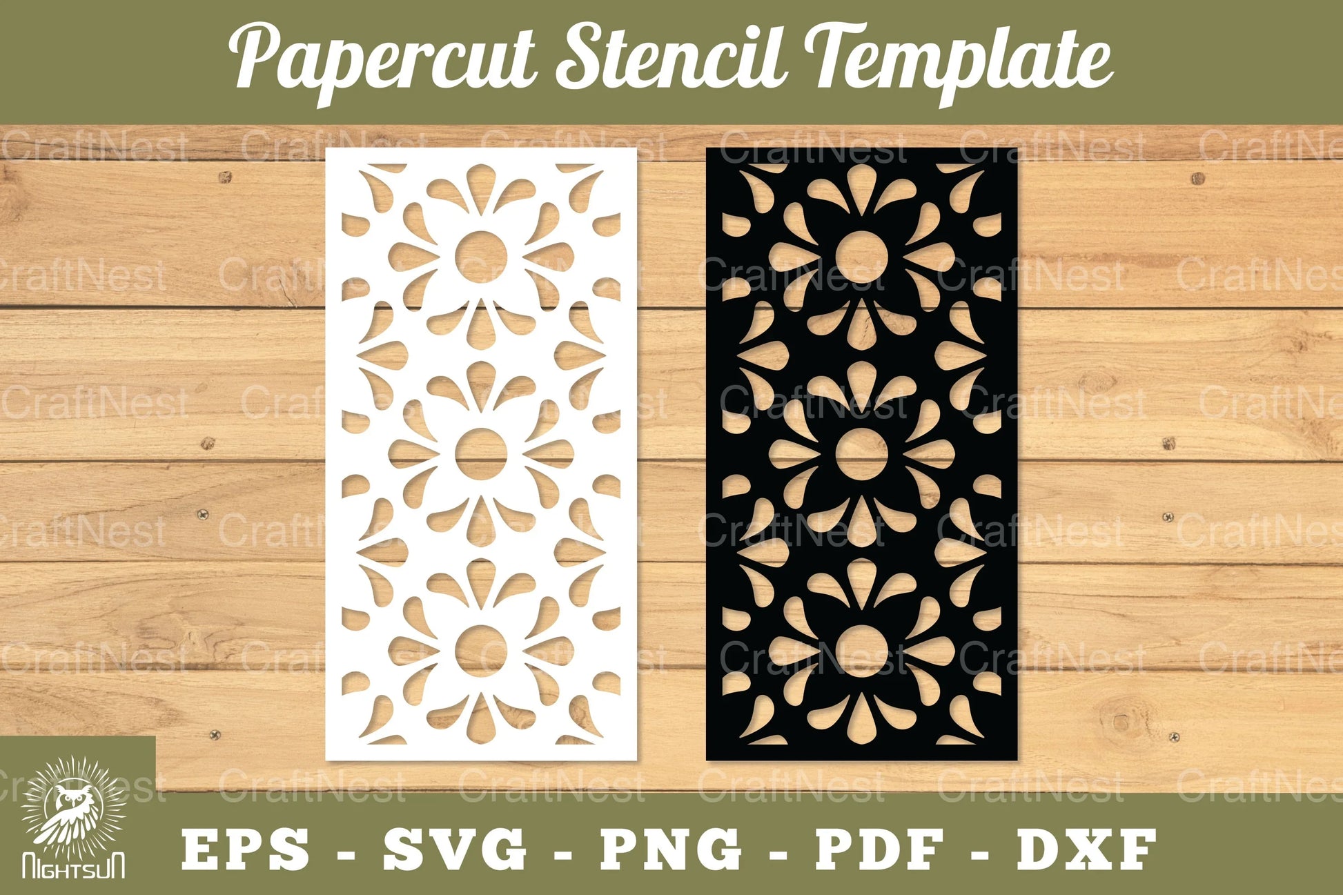 Decorative Papercut Stencil Clipart Bundle - CraftNest - Digital Crafting and Art