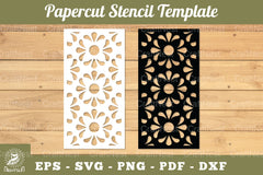 Decorative Papercut Stencil Clipart Bundle - CraftNest - Digital Crafting and Art