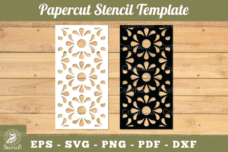 Decorative Papercut Stencil Clipart Bundle - CraftNest - Digital Crafting and Art