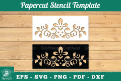Decorative Papercut Stencil Clipart Bundle - CraftNest - Digital Crafting and Art