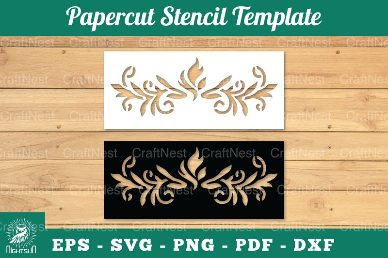 Decorative Papercut Stencil Clipart Bundle - CraftNest - Digital Crafting and Art