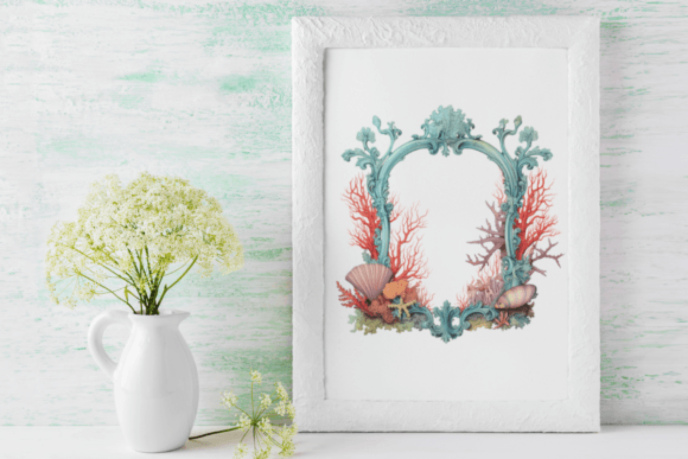 Deep Sea Coral Clipart Bundle