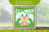 Deer Animals Shadow Box Layered Papercut SVG Bundle
